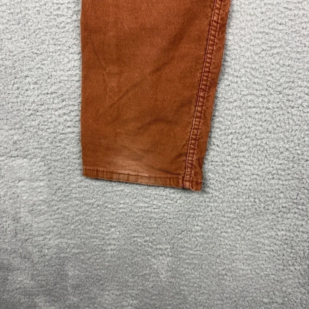 Levi's 511 Slim Fit Corduroy Pants Copper Orange‎ Men's Size 31x32